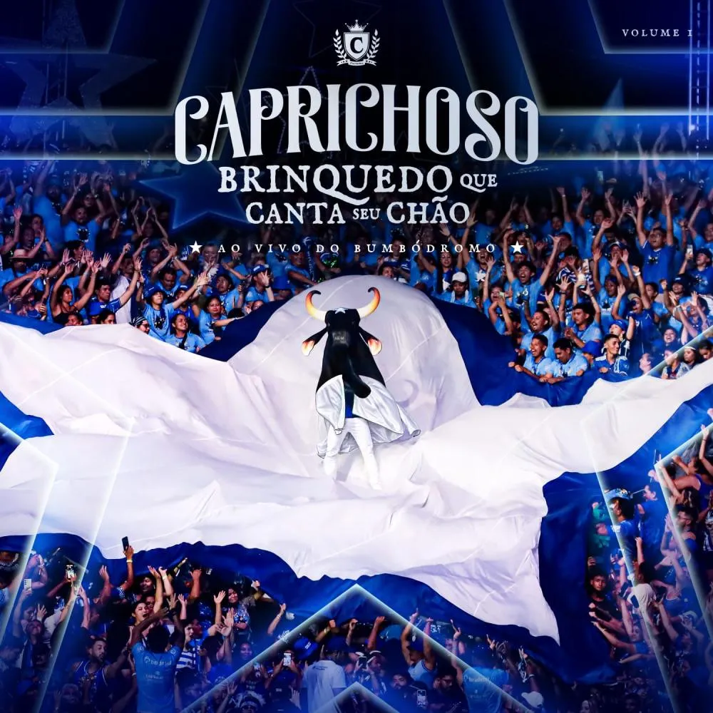 Do Bumbódromo para as plataformas: Boi Bumbá Caprichoso lança álbum ao vivo ““Brinquedo que Canta Seu Chão – Vol. 1”